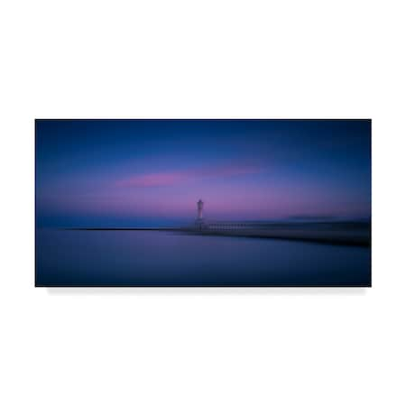 Carmine Chiriaco 'Stillness Lighthouse' Canvas Art,10x19